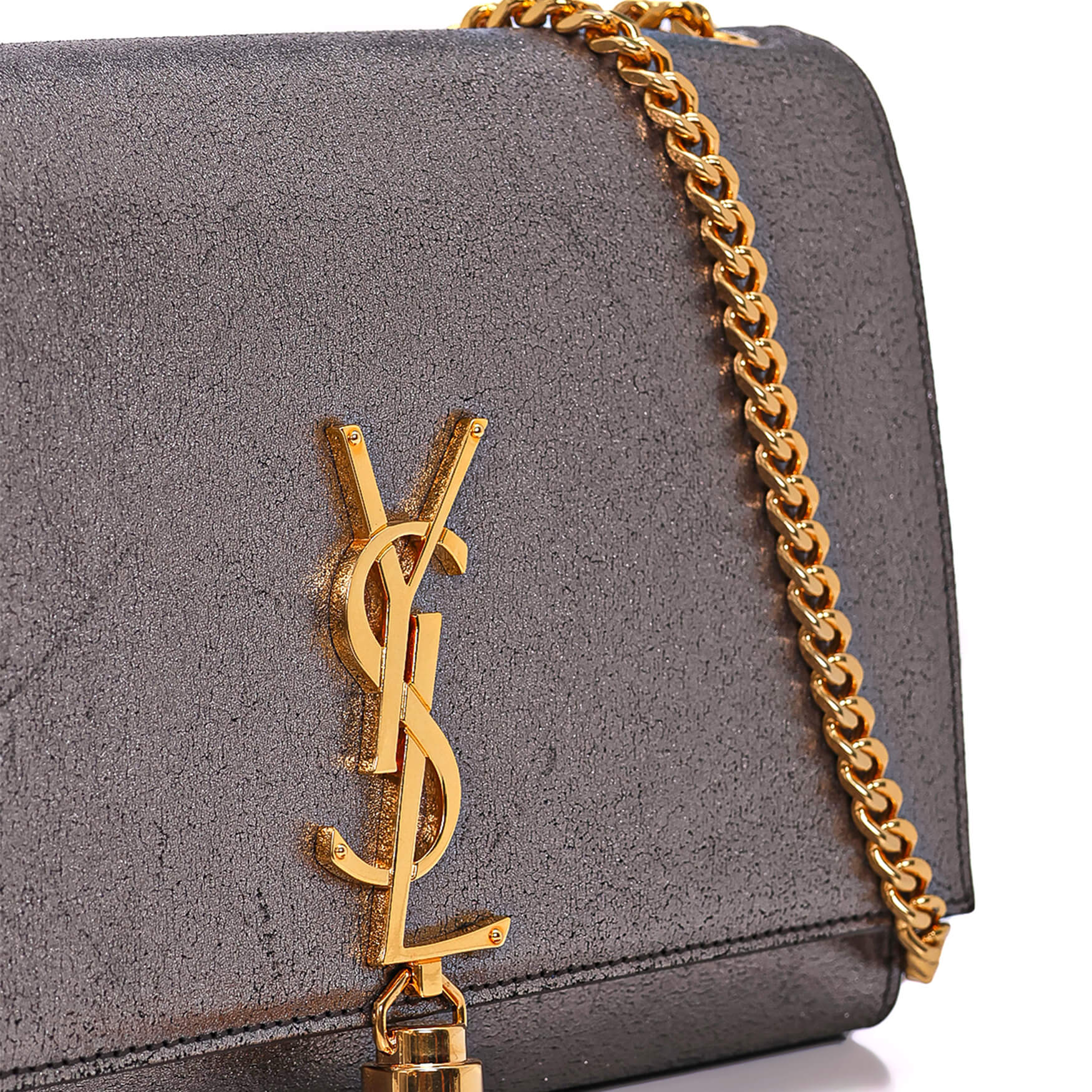 Yves Saint Laurent - Silver Large Kate Bag